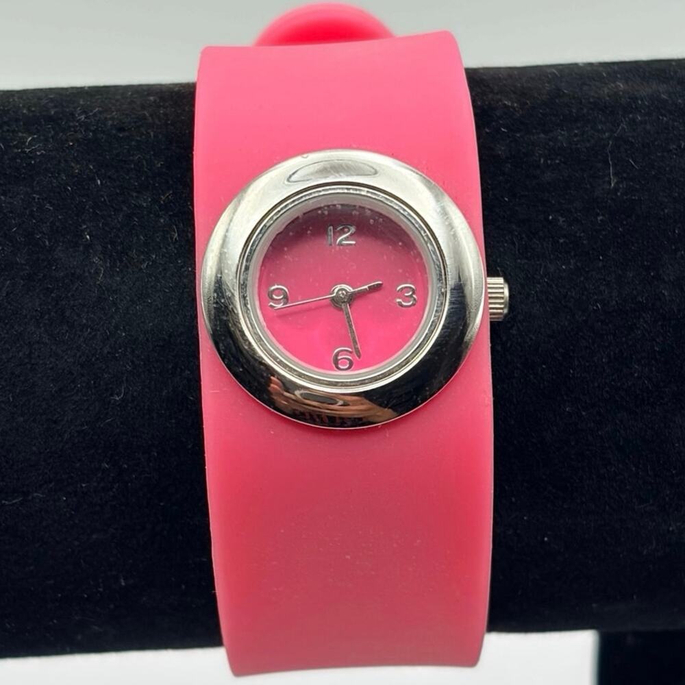 Silver & Pink Xhilaration Watch